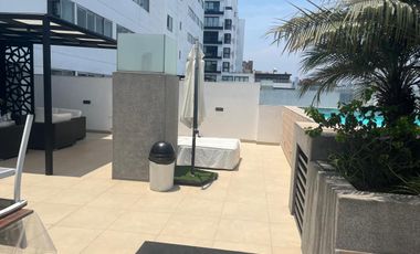 ALQUILO BONITO DPTO AMOBLADO EN SAN ISIDRO VISTA A LA AVENIDA Y BALCON