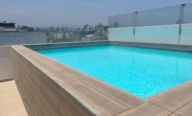 ALQUILO BONITO DPTO AMOBLADO EN SAN ISIDRO VISTA A LA AVENIDA Y BALCON