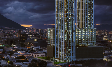 Departamentos en PREVENTA, Centro de Monterrey NL