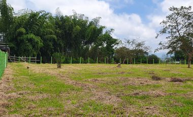 EN VENTA LOTE EN QUIMBAYITA VIA CERRITOS