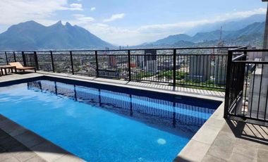 Rentó departamento tipo loft Barrio W, a una cuadra de Macroplaza