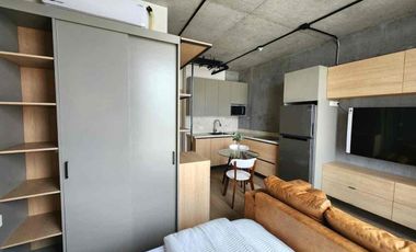 Rentó departamento tipo loft Barrio W, a una cuadra de Macroplaza