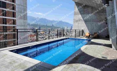 Rentó departamento tipo loft Barrio W, a una cuadra de Macroplaza