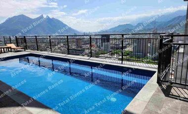 Rentó departamento tipo loft Barrio W, a una cuadra de Macroplaza