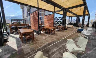 Rentó departamento tipo loft Barrio W, a una cuadra de Macroplaza