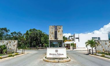 Lote Residencial en Riviera Tulum – Inversión Ideal con Seguridad y Amenidades
