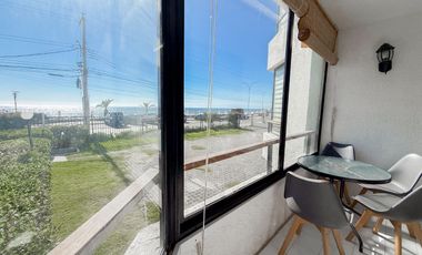 Departamento Con Vista Al Mar En Playa Amarilla Concón