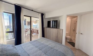 Departamento Con Vista Al Mar En Playa Amarilla Concón