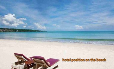 FOR SALE RESORT FRONT BEACH AT JIMBARAN BALI