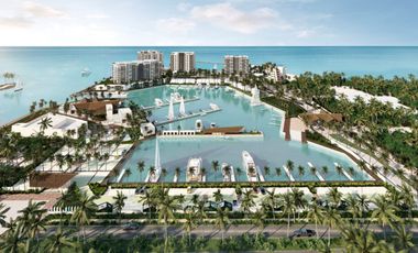 VENTA DEPARTAMENTO FRENTE AL MAR, EN YUCALPETEN RESORT MARINA, PROGRESO, MERIDA