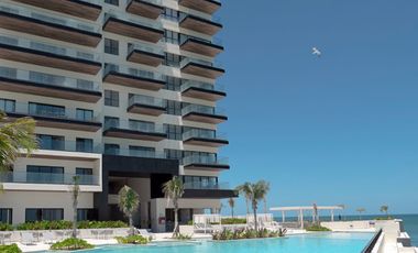 VENTA DEPARTAMENTO FRENTE AL MAR, EN YUCALPETEN RESORT MARINA, PROGRESO, MERIDA