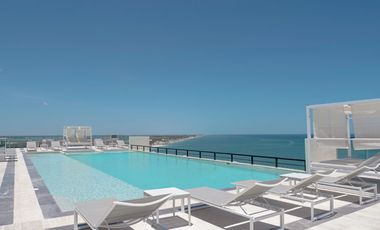 VENTA DEPARTAMENTO FRENTE AL MAR, EN YUCALPETEN RESORT MARINA, PROGRESO, MERIDA