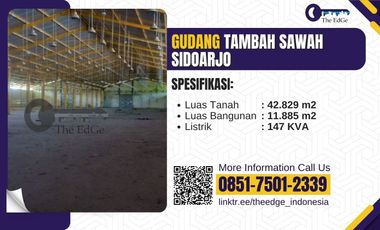 Warehouse for Rent in Tambak Sawah Sidoarjo - The EdGe