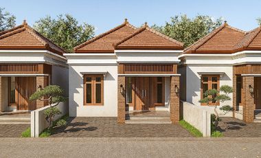 Rumah Murah Tempel Sleman Dekat Pasar Tempel Bali Style Type 50