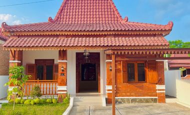 Rumah Joglo Menawan Harga Spesial Termurah Akhir Tahun di Jogja