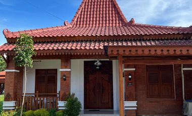 Rumah Joglo Menawan Harga Spesial Termurah Akhir Tahun di Jogja