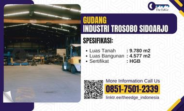 Warehouse for Rent in Trosobo Sidoarjo - The EdGe