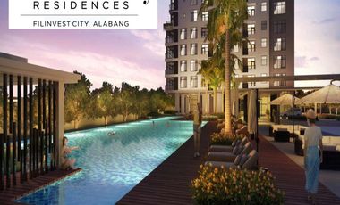 1001 Parkway Residences, Filinvest Alabang - 1 Bedroom Classic Unit