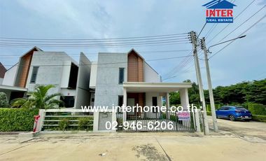 2-storey detached house, 37.2 sq m., Living Loft Village, Lam Luk Ka-Khlong 9, Rangsit-Nakhon Nayok Road, Lam Luk Ka Road, Lam Luk Ka, Pathum Thani
