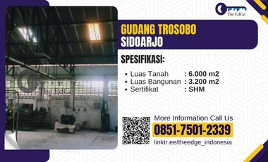 Warehouse for Rent Trosobo Sidoarjo – Strategic Industrial Location Ready to Operate