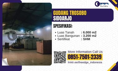 Warehouse for Rent Trosobo Sidoarjo – Strategic Industrial Location Ready to Operate