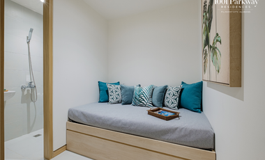 1001 Parkway Residences, Filinvest Alabang - 1 Bedroom Garden Unit