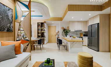 1001 Parkway Residences, Filinvest Alabang - 1 Bedroom Garden Unit