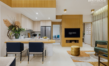 1001 Parkway Residences, Filinvest Alabang - 1 Bedroom Garden Unit