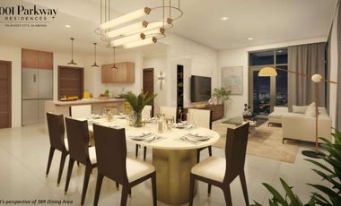 1001 Parkway Residences, Filinvest Alabang - 2 Bedroom Classic Unit