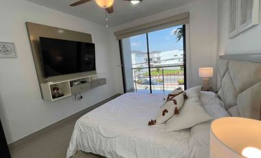 Se vende departamento en Puerto Azul de 3 habitaciones en primer piso con ascensor