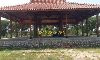 Bangunan Pendopo Joglo untuk resto dan Villa, rumah Jawa jati