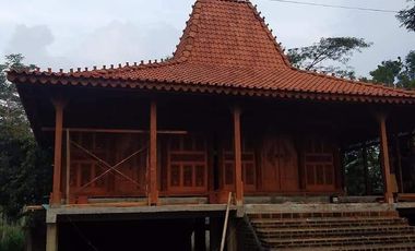 Bangunan Pendopo Joglo untuk resto dan Villa, rumah Jawa jati
