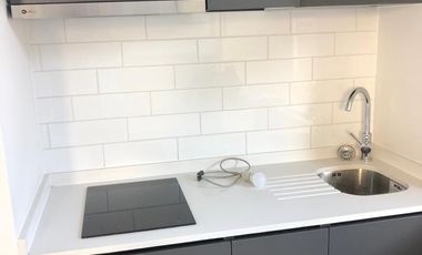 Lindo depto en moderno y nuevo edificio 1D, baño, bodega