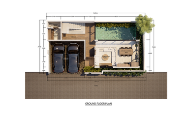 FREEHOLD VILLA JL. SEKARSARI 10 MINUTES FROM SANUR BEACH BALI