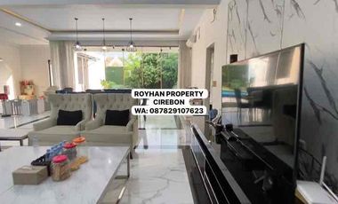 Rumah Mewah Kolam Renang Full Furnished kota cirebon majasem