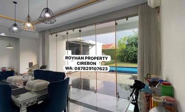 Rumah Mewah Kolam Renang Full Furnished kota cirebon majasem