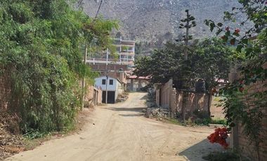 VENTA TERRENO CHOSICA SANTA EULALIA CERCA AL TINAJON 8118 M2 $810,000