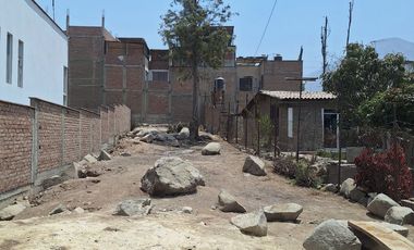 VENTA DE TERRENO EN CHOSICA SANTA MARIA 500M2 $195,000