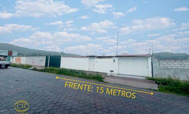 Casa de Una Planta de 162 m2, Independiente, con Terreno de 450 m2, en Venta, Dentro de Guayllabamba.