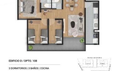 DEPARTAMENTO MODERNO EN ZONA CÉNTRICA CON ÁREAS COMUNES Y SEGURIDAD 24H | BELLAVISTA