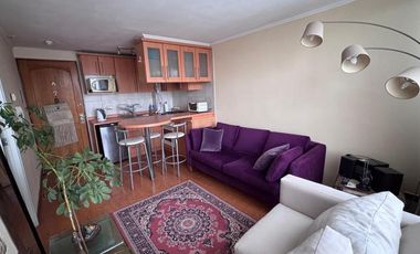 Arrendamos Lindo Y Luminoso Departamento 1 Dormitorio Amoblado Sector Av. Alemania Temuco.