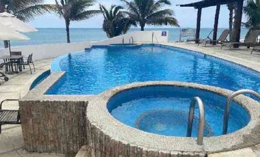 Alquiler de departamento en Manta frente al mar en urbanización privada zona sur