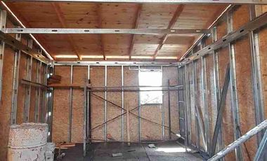 Venta Lote en PH + Casa a terminar 57m2 cub. Oportunidad  !!