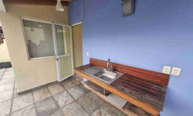 Renta casa en condominio en Coyoacán.