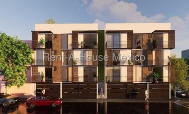 Venta de departamento en preventa en Anahuac Miguel Hidaldo con Terraza Privada. 26-1146AMJ