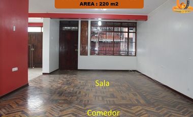 OPORTUNIDAD ÚNICA: SE VENDE AMPLIA CASA EN EL TAMBO, HUANCAYO