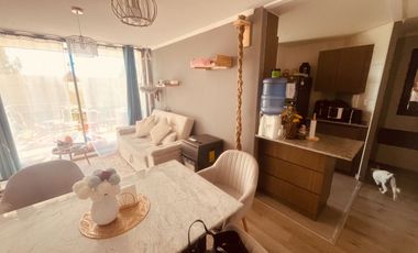 ARRIENDO HERMOSO DEPTO. CONDOMINIO PARQUE LOS PINARES QULPUÉ