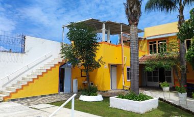 Quinta en venta con casa campestre, alberca, jardín y huerto en Tonalá, Jalisco