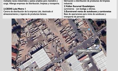BODEGA RENTA TLAJOMULCO CERCA CENTRAL CAMIONES