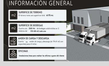 BODEGA RENTA TLAJOMULCO CERCA CENTRAL CAMIONES